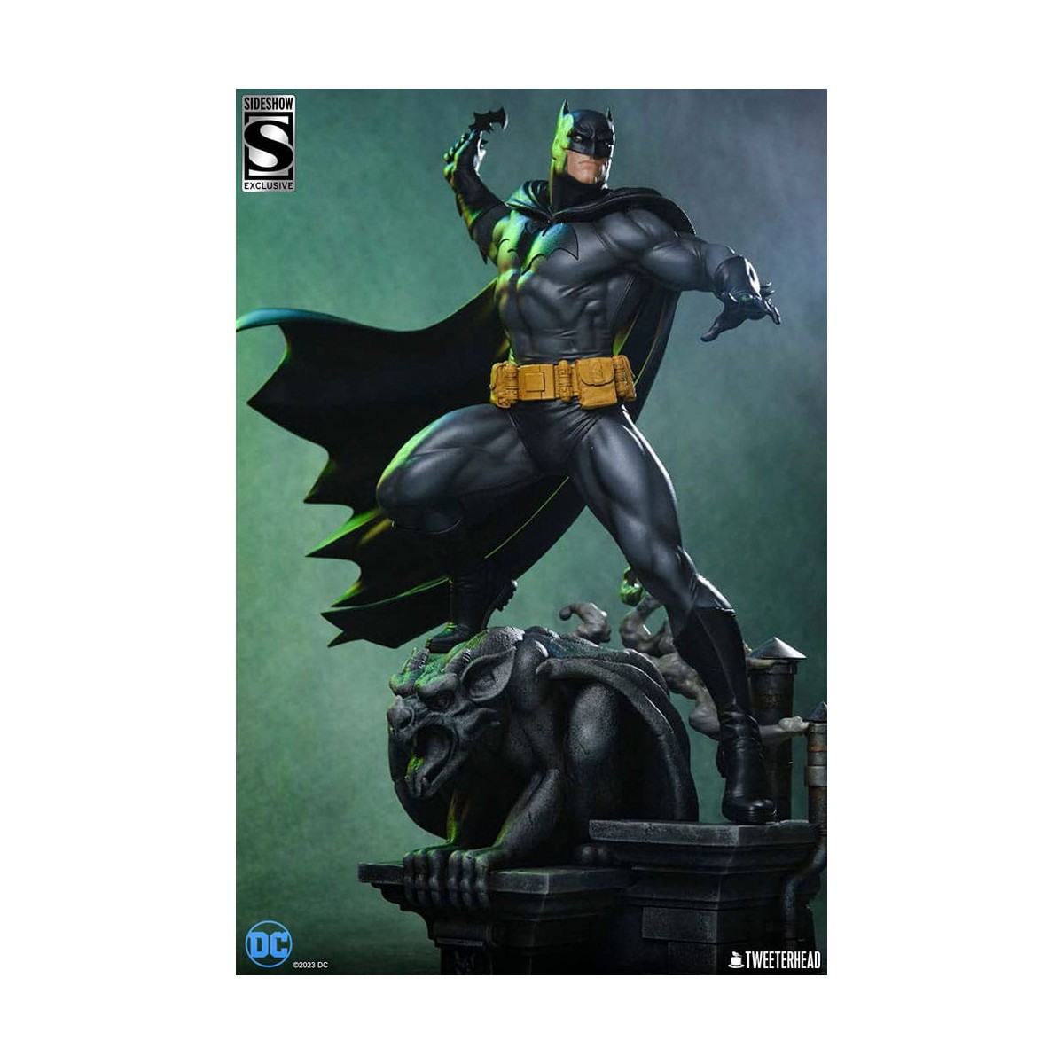 Tweeterhead Sideshow - DC Comics: Batman (Black and Gray Edition) 1/4 estatuilla