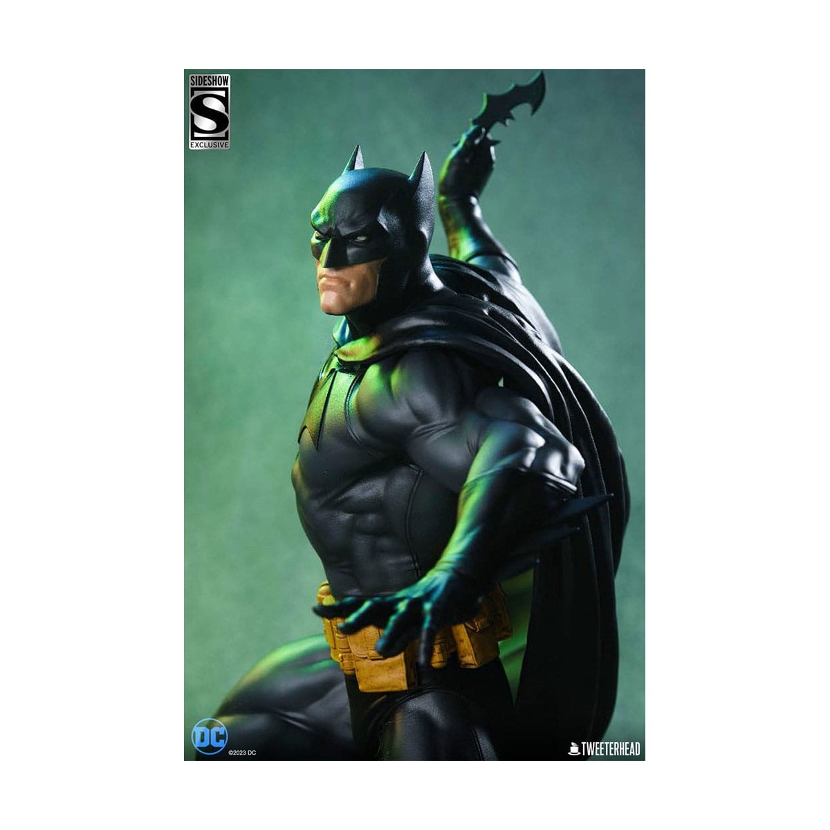 Tweeterhead Sideshow - DC Comics: Batman (Black and Gray Edition) 1/4 estatuilla