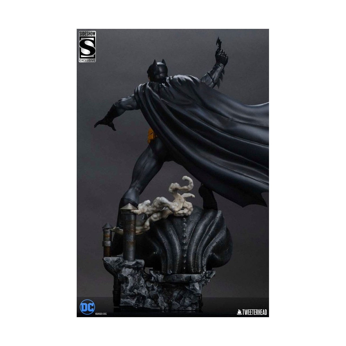 Tweeterhead Sideshow - DC Comics: Batman (Black and Gray Edition) 1/4 estatuilla