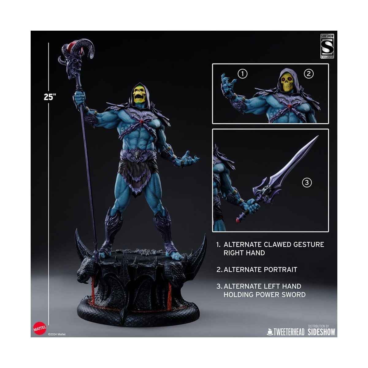 Tweeterhead - SKELETOR (Edición Clásica) 1/5 - Leyendas de Masters del Universo