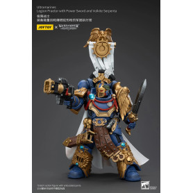JoyToy - Ultramarines - Pretor de la Legión con Espada de Poder y Serpenta Volkita 1/18 - La Herejía de Horus