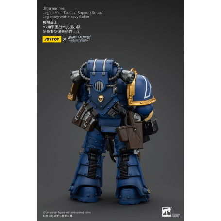 JoyToy - Ultramarines - Legión MKIII Escuadra de Apoyo Táctico Legionario con Bolter Pesado 1/18 - La Herejía de Horus