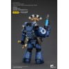 JoyToy - Ultramarines - Sargento de Escuadra Táctica MKVI de la Legión con Pistola de Plasma y Espada de Poder 1/18