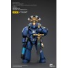 JoyToy - Ultramarines - Sargento de Escuadra Táctica MKVI de la Legión con Pistola de Plasma y Espada de Poder 1/18