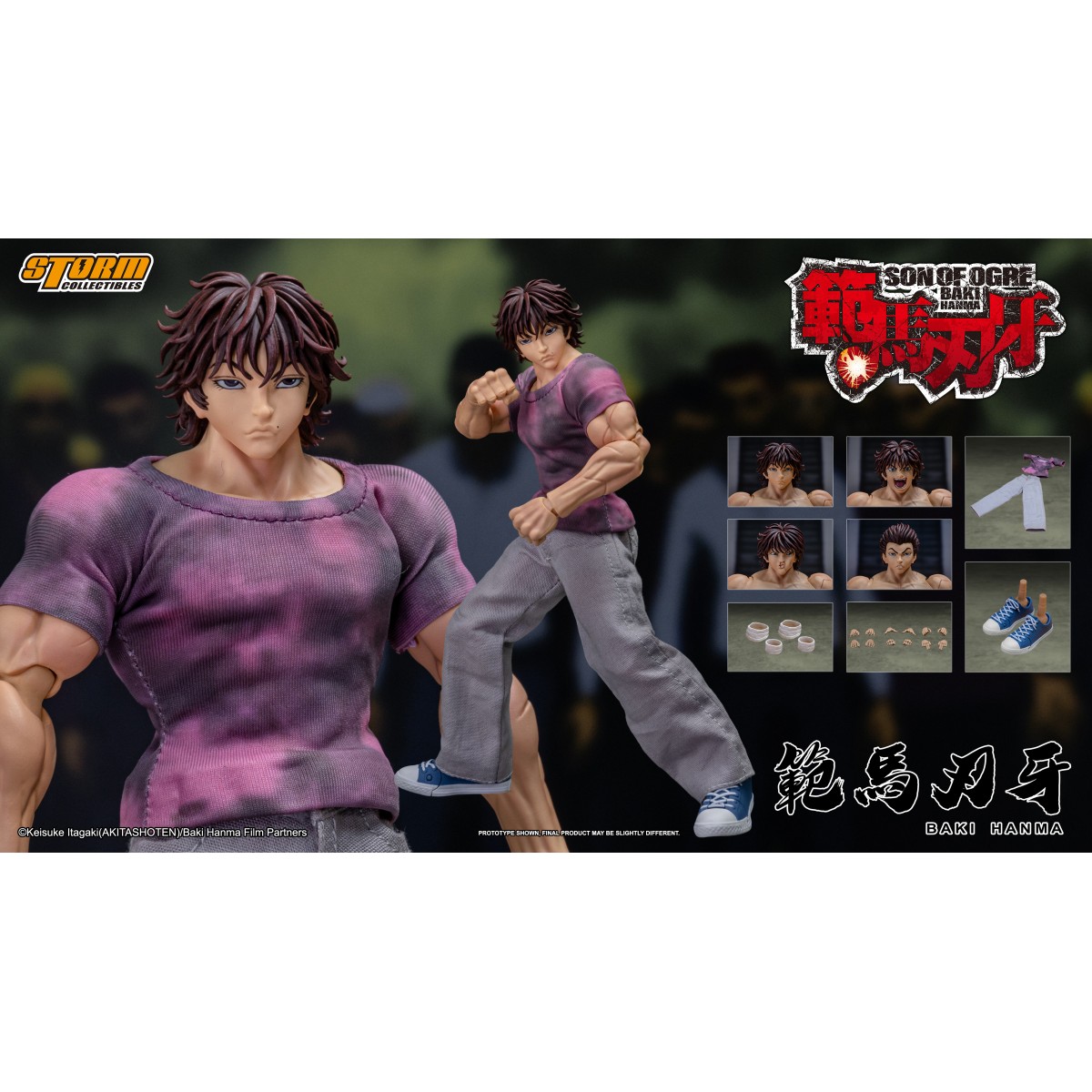 Storm Collectibles - Baki Hanma: Hijo del Ogro - BAKI 1/12