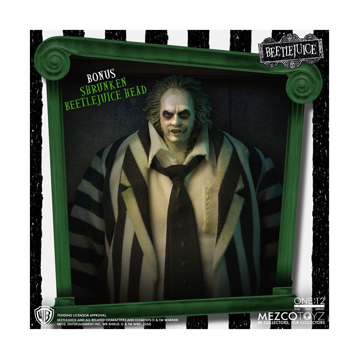 Mezco One 12 - Beetlejuice Edición Deluxe