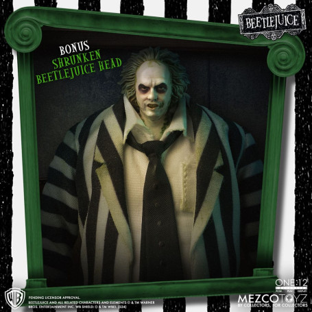 Mezco One 12 - Beetlejuice Edición Deluxe