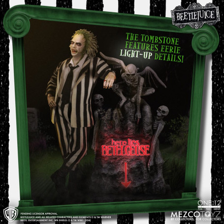 Mezco One 12 - Beetlejuice Edición Deluxe
