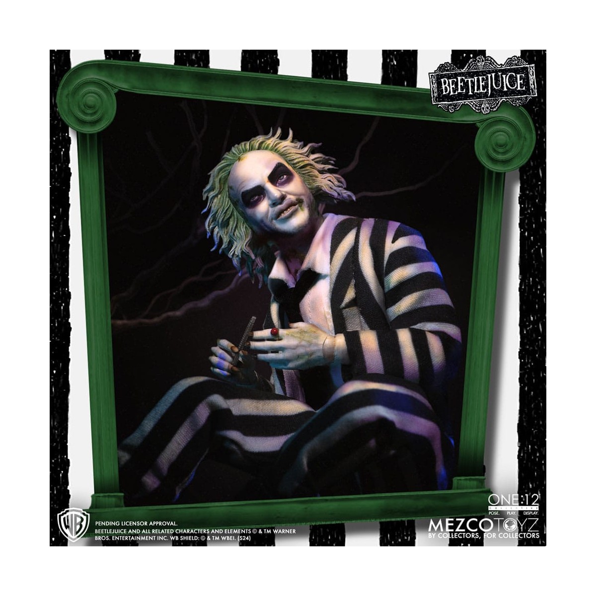 Mezco One 12 - Beetlejuice Edición Deluxe
