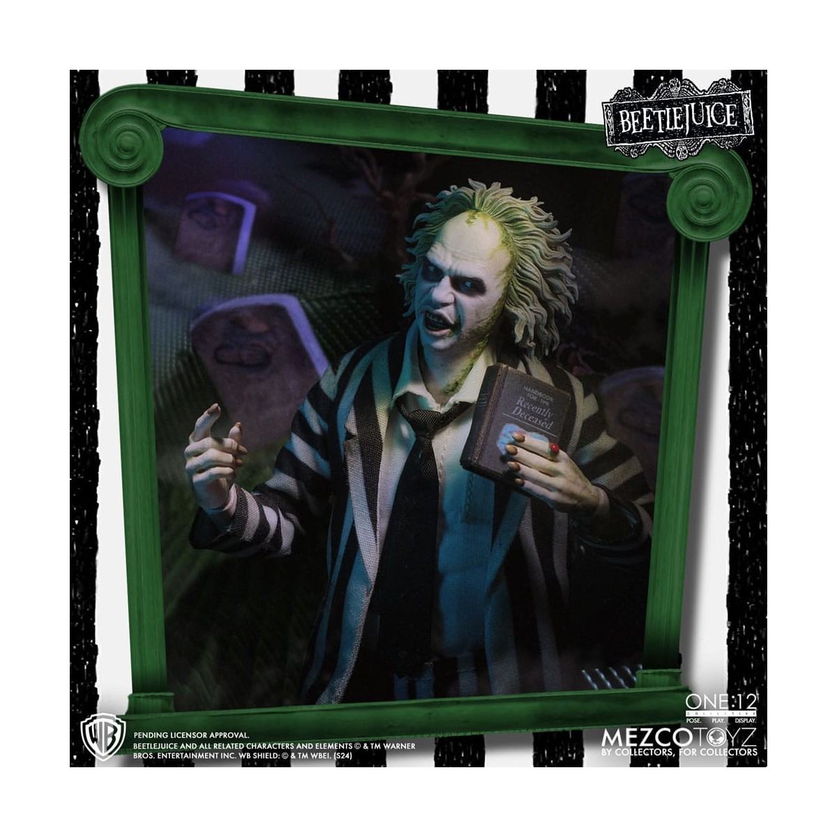 Mezco One 12 - Beetlejuice Edición Deluxe
