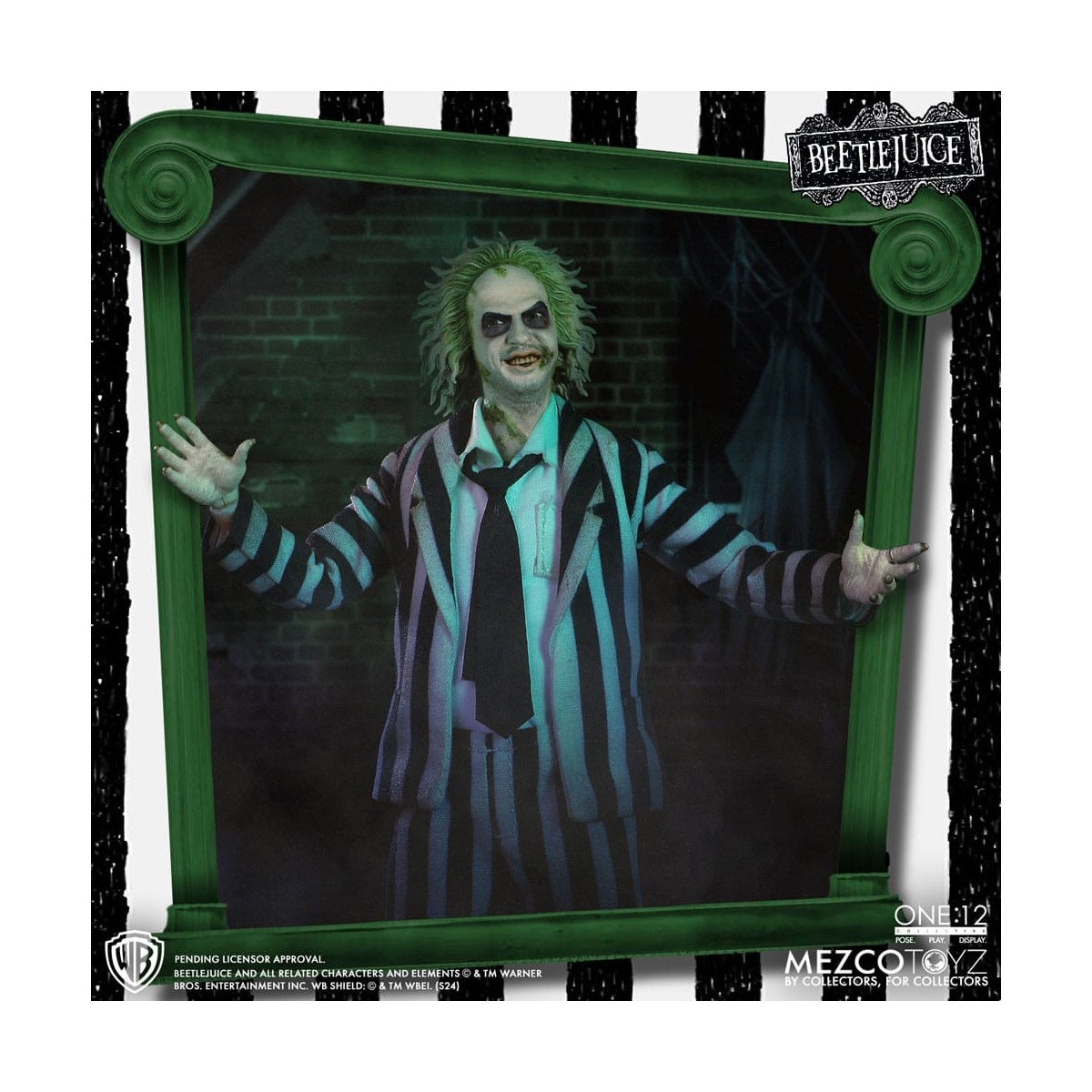Mezco One 12 - Beetlejuice Edición Deluxe