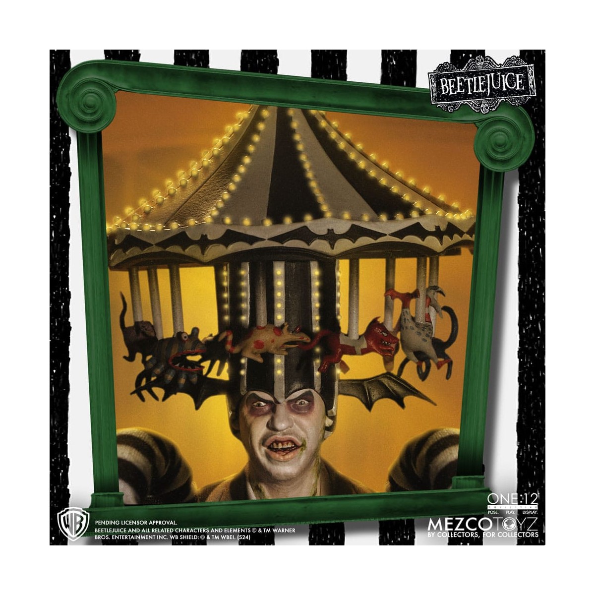 Mezco One 12 - Beetlejuice Edición Deluxe