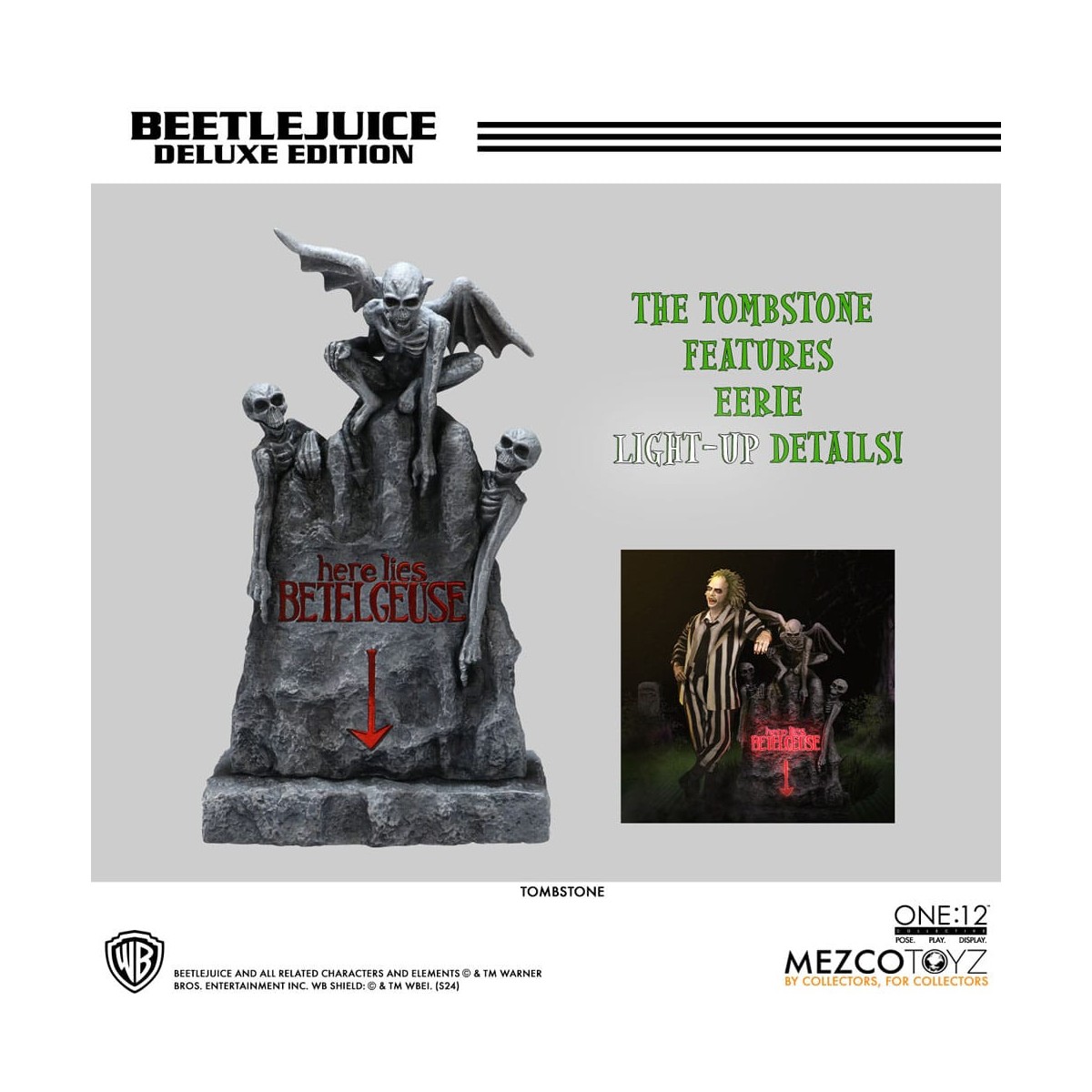 Mezco One 12 - Beetlejuice Edición Deluxe