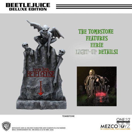Mezco One 12 - Beetlejuice Edición Deluxe
