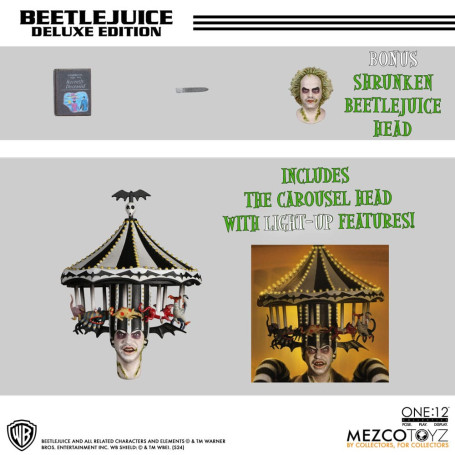Mezco One 12 - Beetlejuice Edición Deluxe