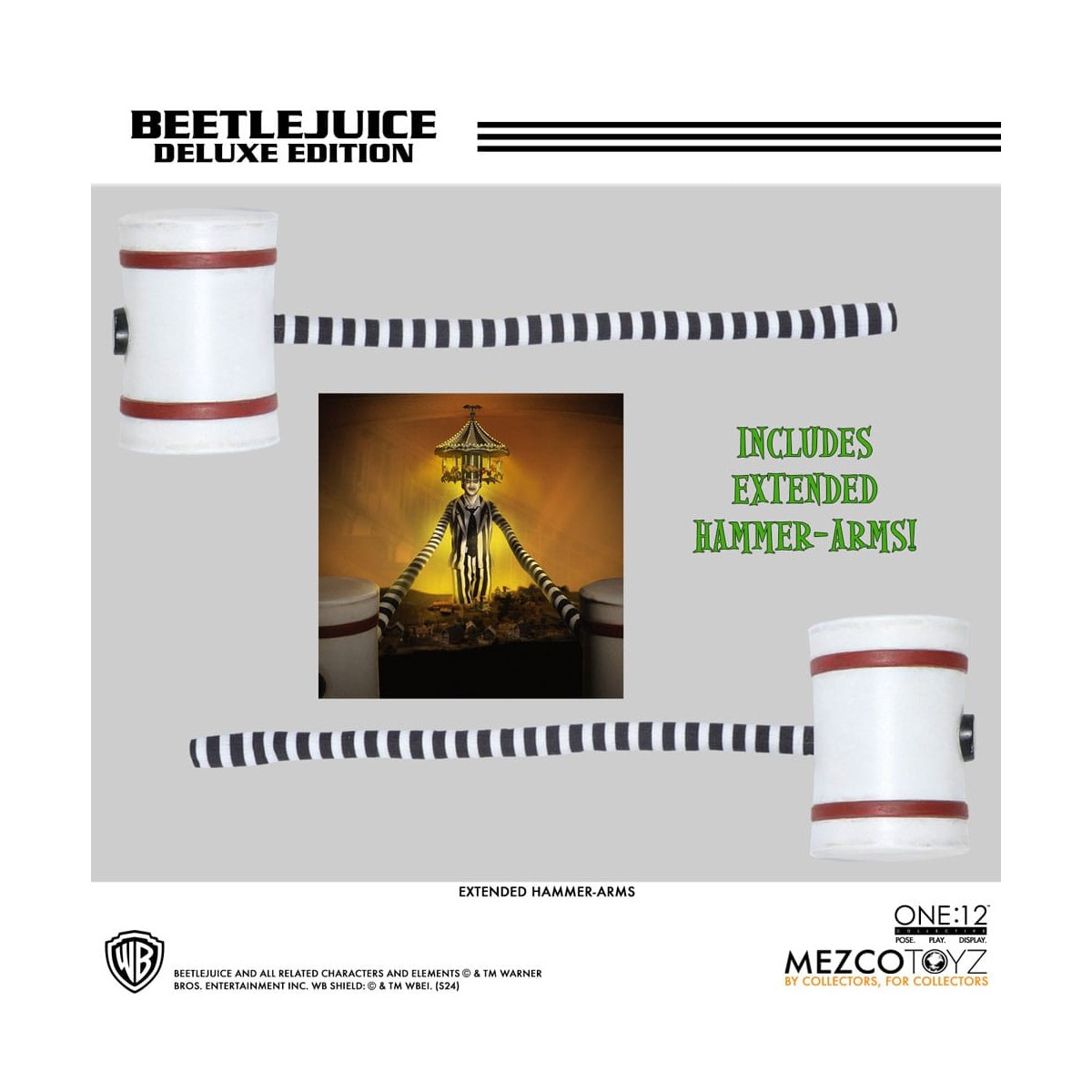 Mezco One 12 - Beetlejuice Edición Deluxe
