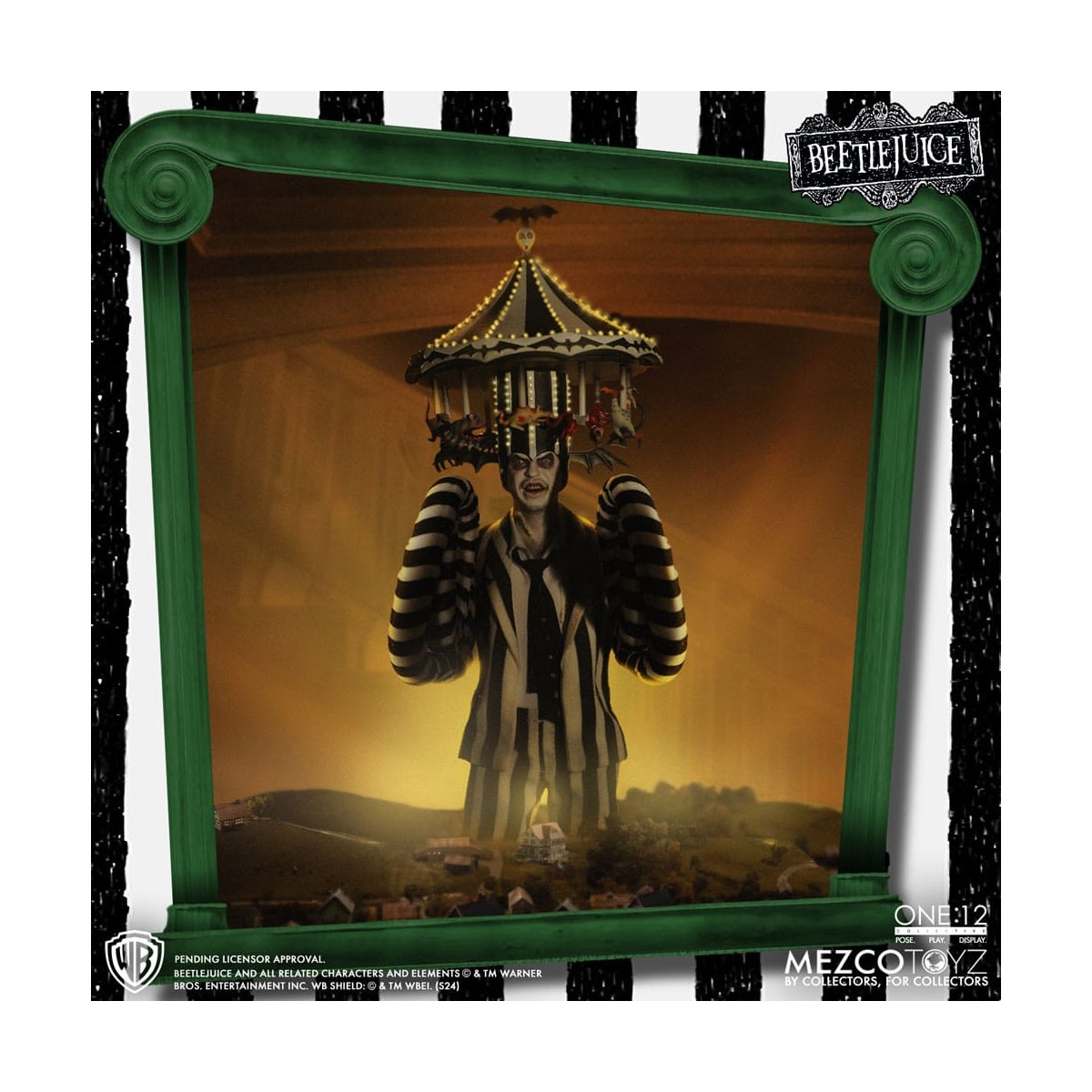 Mezco One 12 - Beetlejuice Edición Deluxe