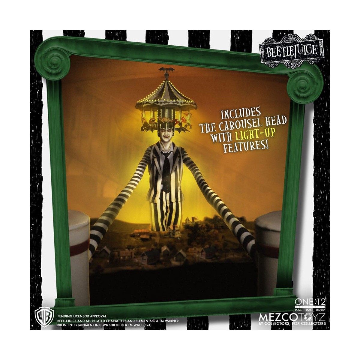 Mezco One 12 - Beetlejuice Edición Deluxe