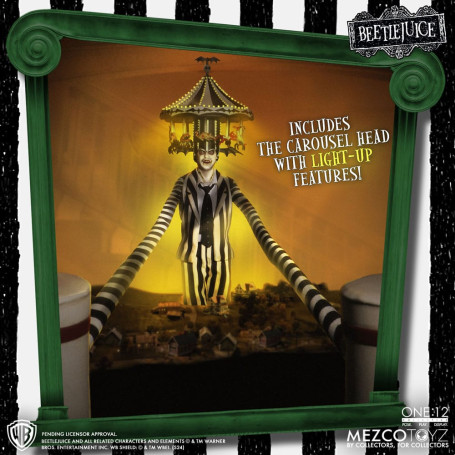 Mezco One 12 - Beetlejuice Edición Deluxe