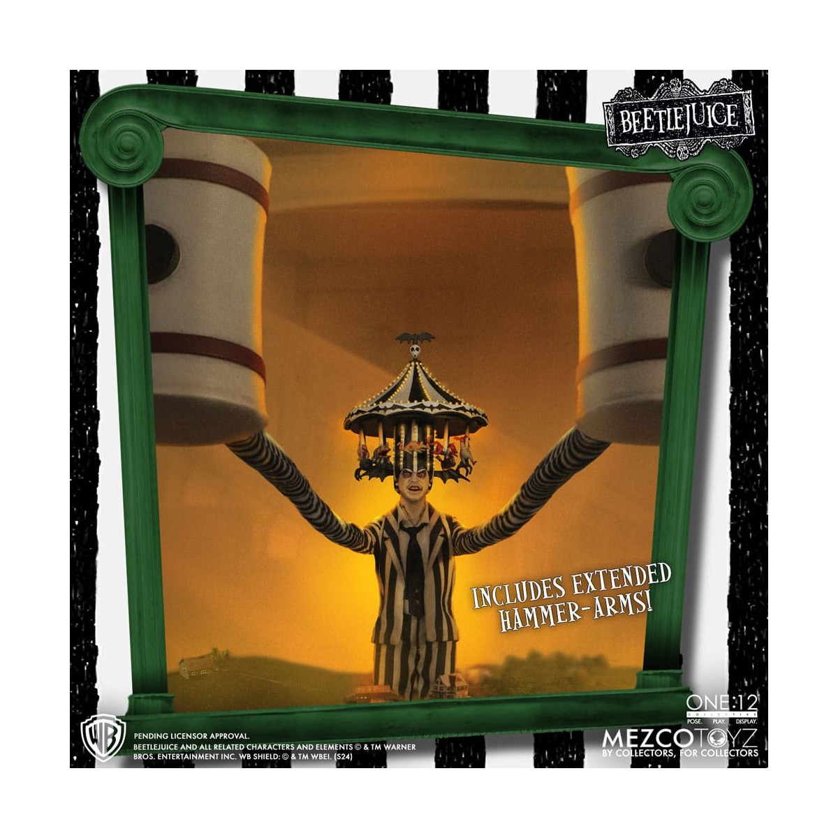 Mezco One 12 - Beetlejuice Edición Deluxe