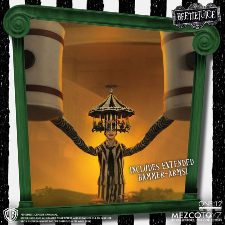 Mezco One 12 - Beetlejuice Edición Deluxe