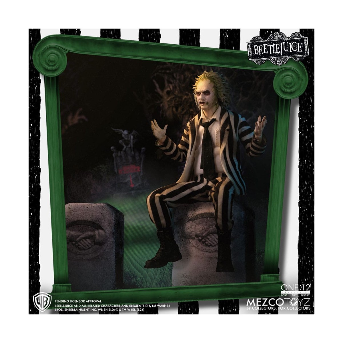 Mezco One 12 - Beetlejuice Edición Deluxe
