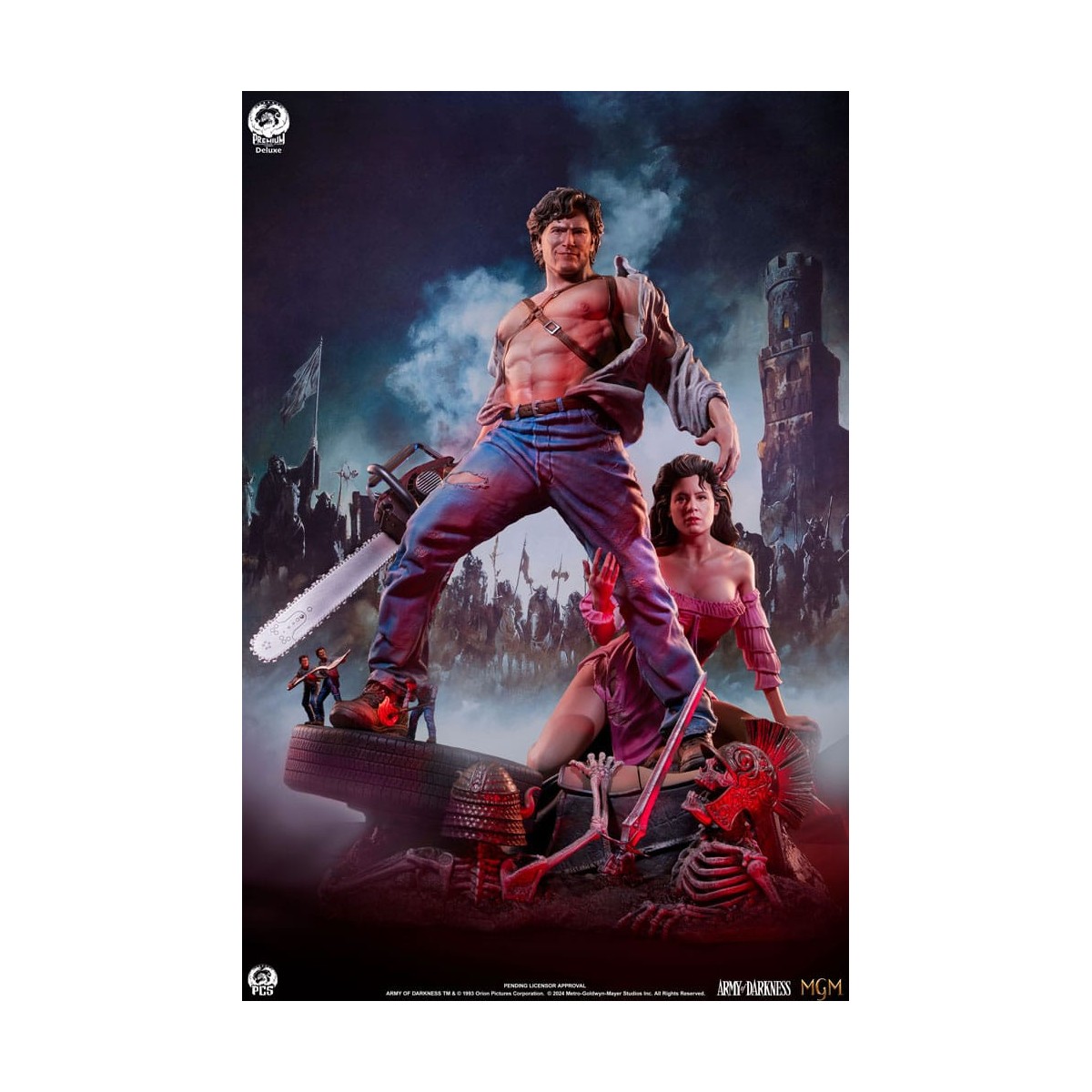 Premium Collectibles Studio PCS - Ash Deluxe Edition Premier Series 1/4 - Evil Dead 3 Army Of Darkness