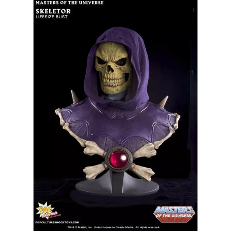PCS - Masters Of the Universe - Lifesize Skeletor Exclusivo Busto edición ojos luminosos - Venta en Depósito
