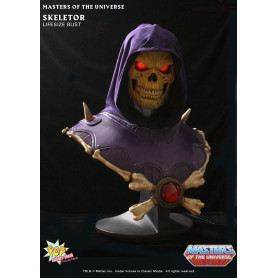 PCS - Masters Of the Universe - Lifesize Skeletor Exclusivo Busto edición ojos luminosos - Venta en Depósito