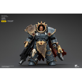 JoyToy - Space Wolves - Legion Praetor with Power Axe and Combat Shield 1/18