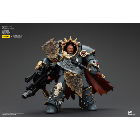 JoyToy - Space Wolves - Legion Praetor with Power Axe and Combat Shield 1/18