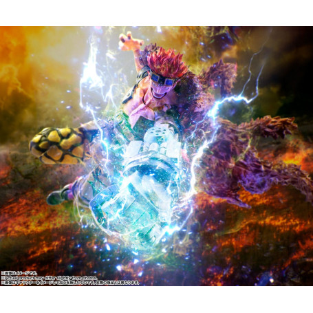 Bandai One Piece PVC FiguartsZERO Extra Batalla de Monstruos en Onigashima Eustass Kid 35 cm