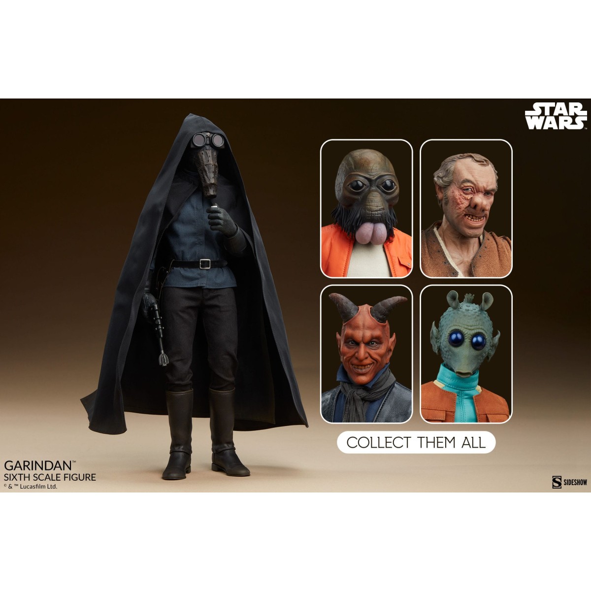 Sideshow Star Wars - PONDA BABA - Scum & Villainy 1/6