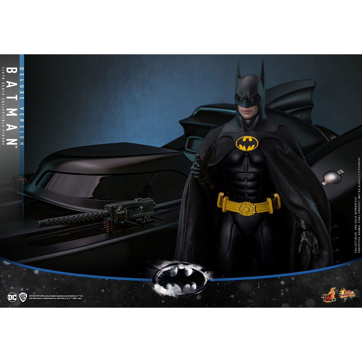 Hot Toys - Batman Edición Coleccionista (1989) Movie Masterpiece 1/6