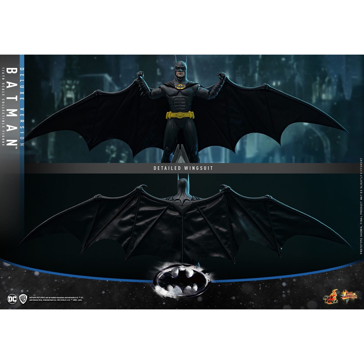 Hot Toys - Batman Edición Coleccionista (1989) Movie Masterpiece 1/6