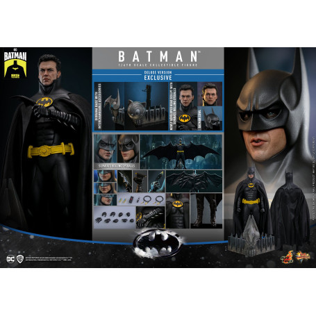 Hot Toys - Batman Edición Coleccionista (1989) Movie Masterpiece 1/6