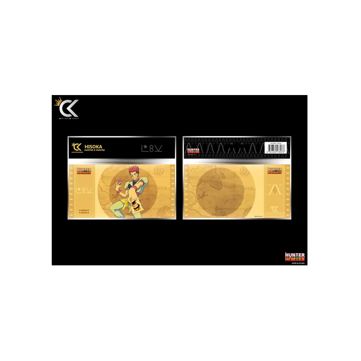 Cartoon Kingdom - Pack de 7 Hunter X Hunter Coll.1 Golden Tickets