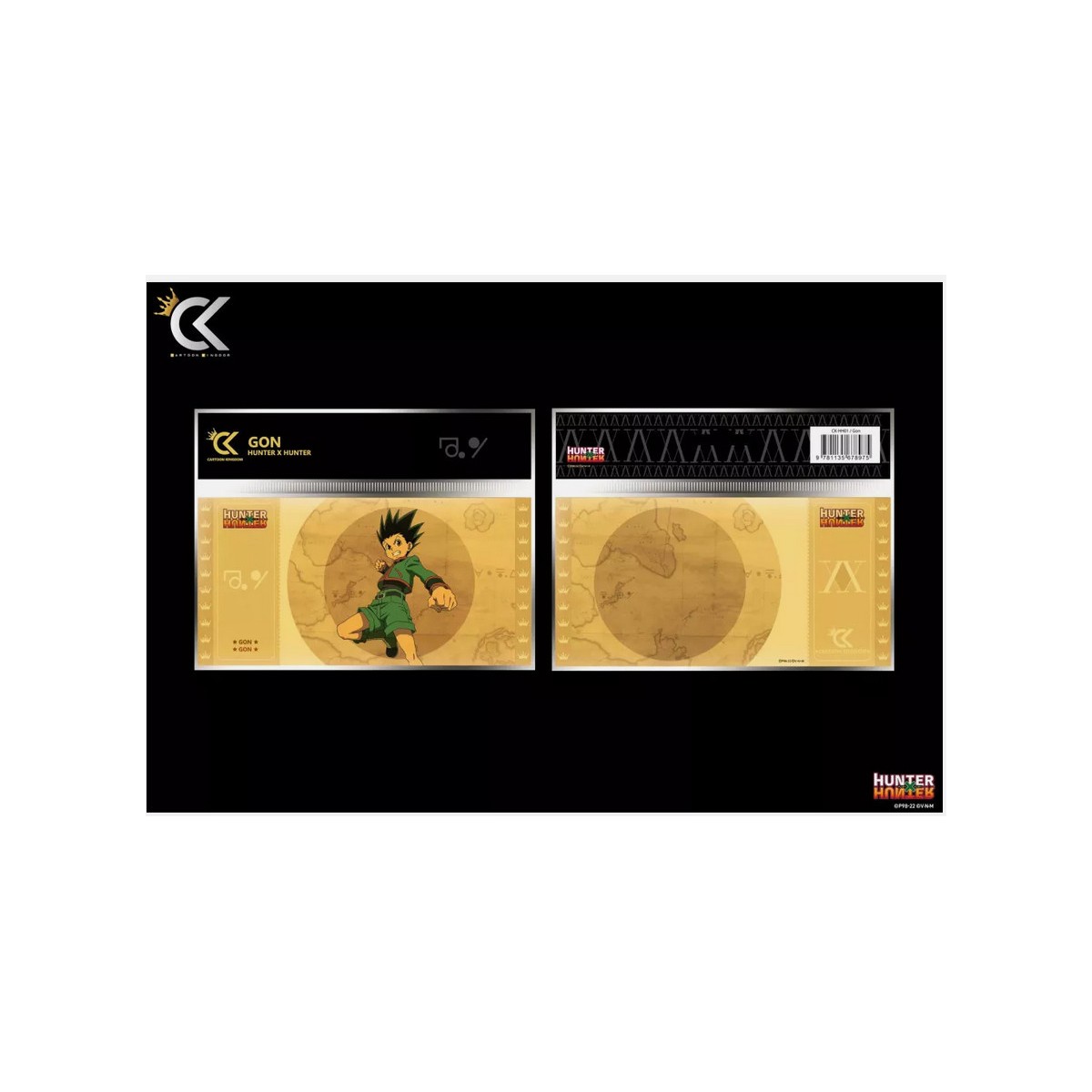 Cartoon Kingdom - Pack de 7 Hunter X Hunter Coll.1 Golden Tickets