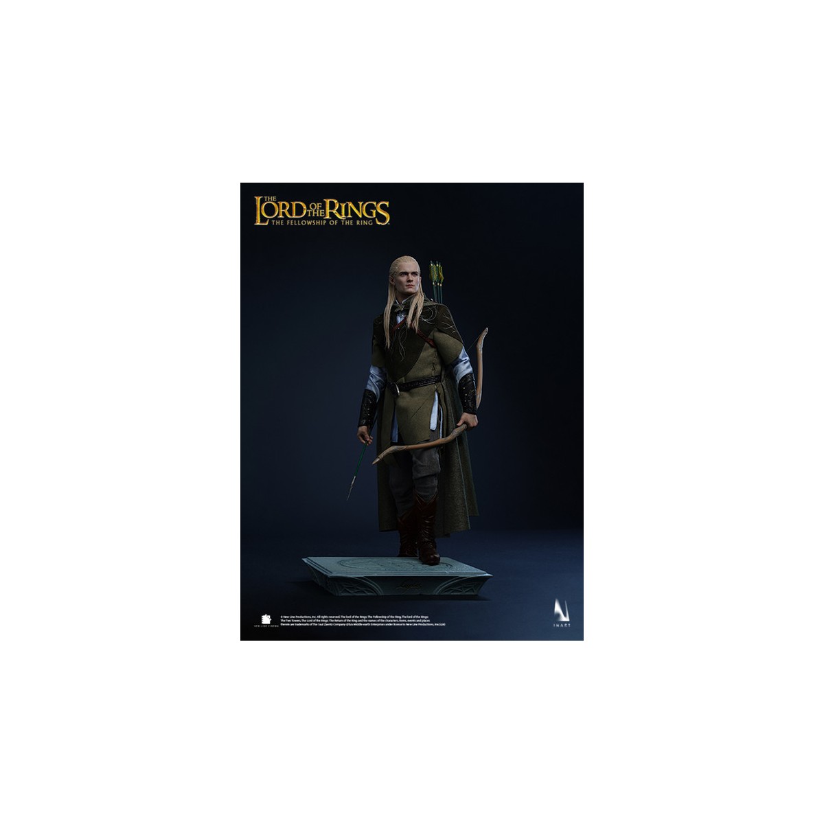 Queen Studios x Inart - The Lord of the Rings - Legolas (rooted hair) 1/6