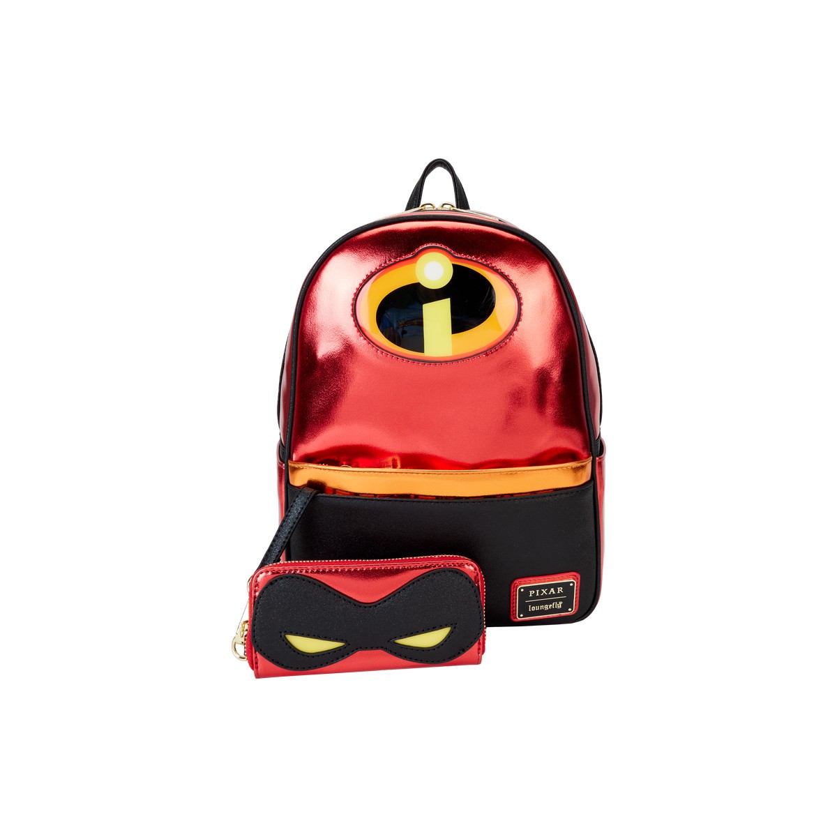 Pixar The Incredibles "20th Anniversary" Backpack et Sac à monnaie
