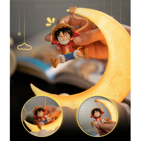 HAPPY LIFE One Piece Luffy Magnetic Night Light