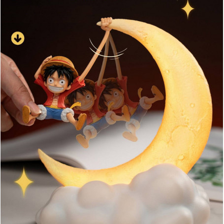 HAPPY LIFE One Piece Luffy Magnetic Night Light