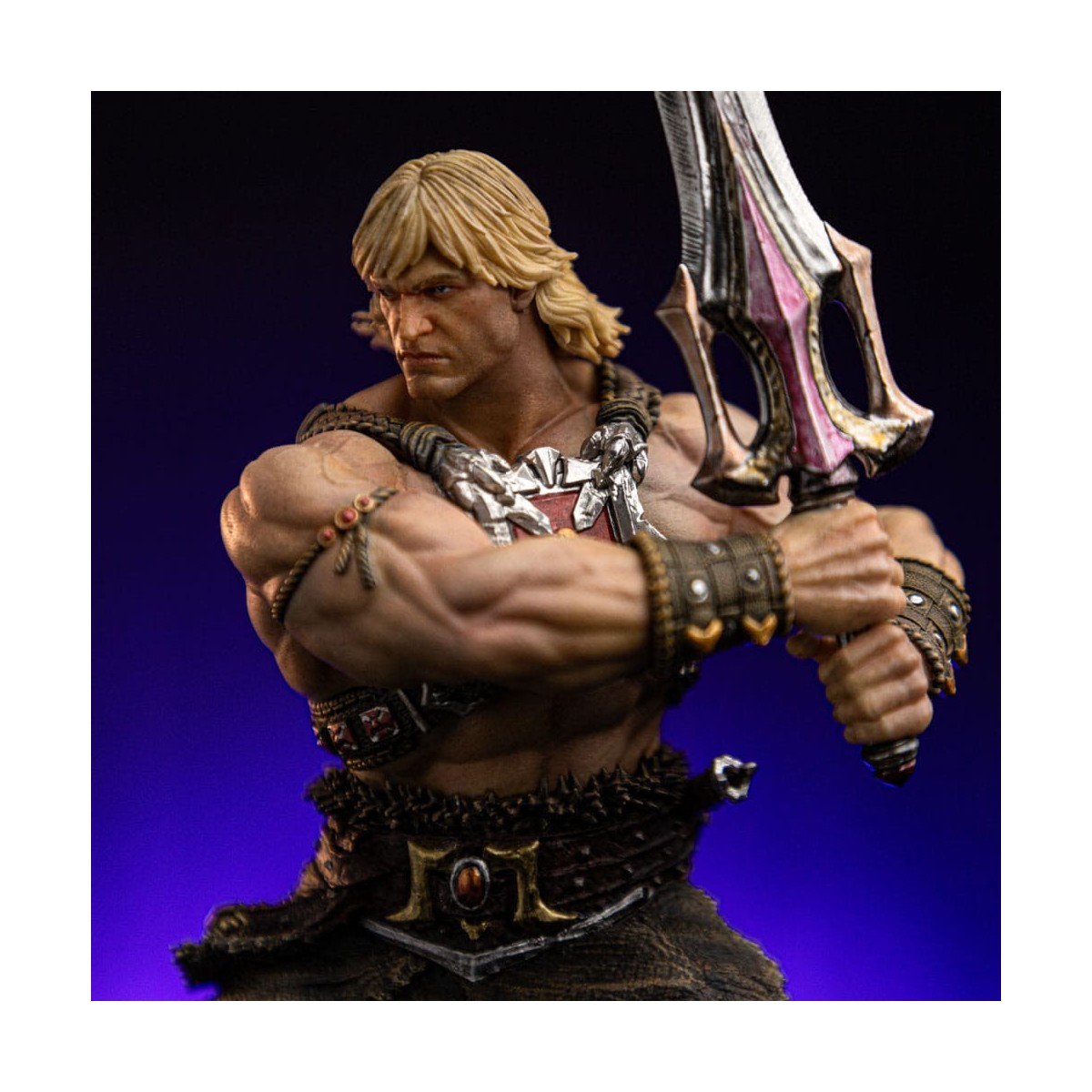Iron Studios - HE-MAN UNLEASHED Deluxe Art Scale 1/10 - Masters of the Universe - Masters del Universo