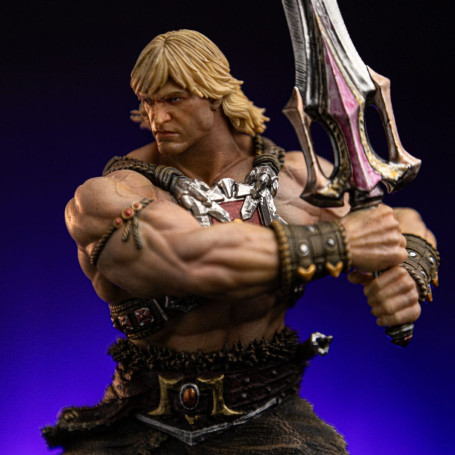 Iron Studios - HE-MAN UNLEASHED Deluxe Art Scale 1/10 - Masters of the Universe - Masters del Universo