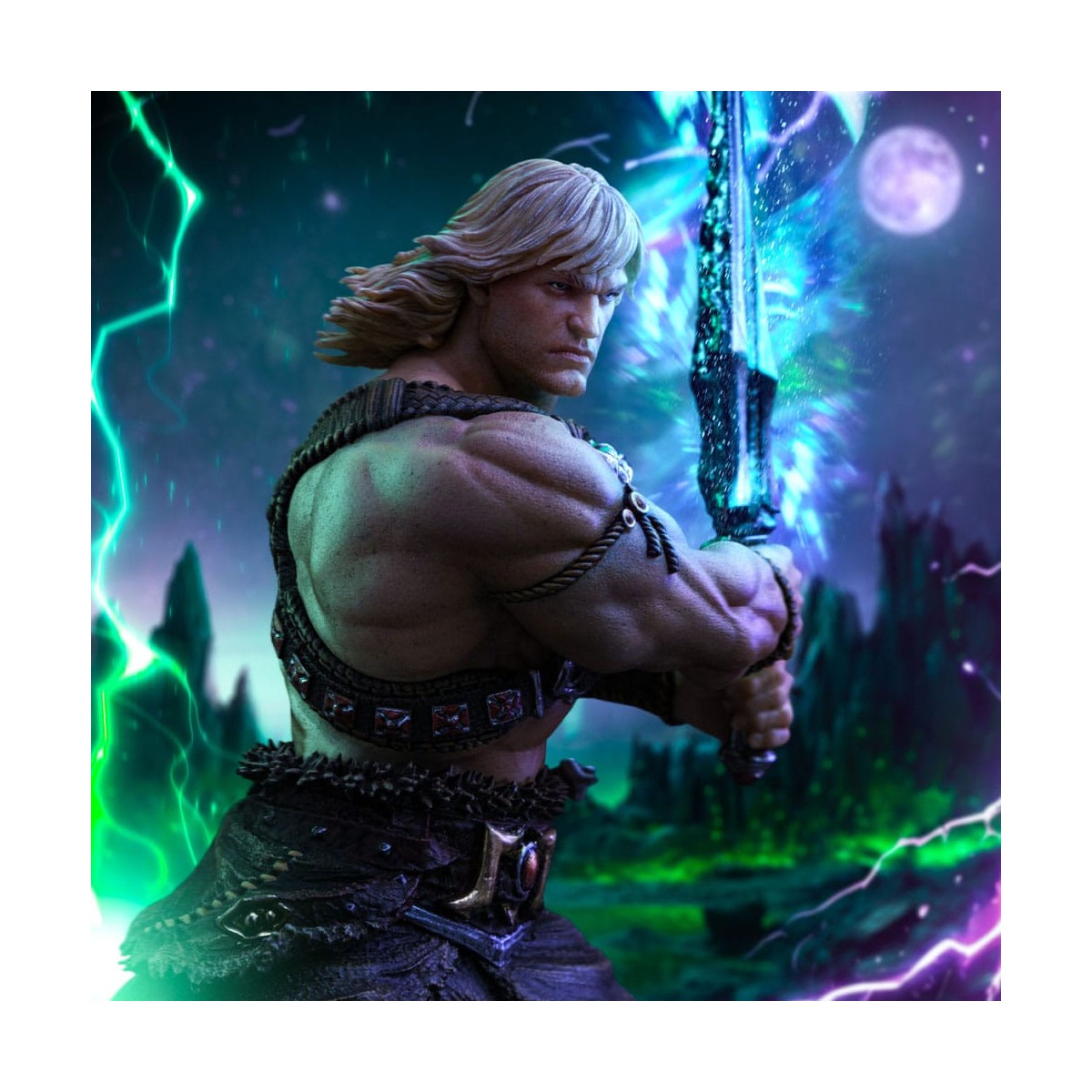 Iron Studios - HE-MAN UNLEASHED Deluxe Art Scale 1/10 - Masters of the Universe - Masters del Universo