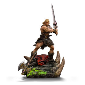 Iron Studios - HE-MAN UNLEASHED Deluxe Art Scale 1/10 - Masters of the Universe - Masters del Universo