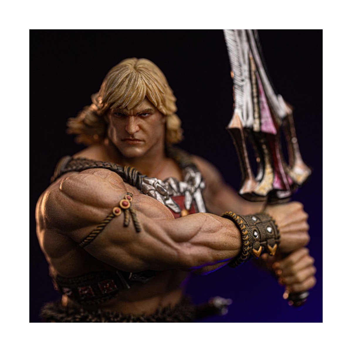 Iron Studios - HE-MAN UNLEASHED Deluxe Art Scale 1/10 - Masters of the Universe - Masters del Universo