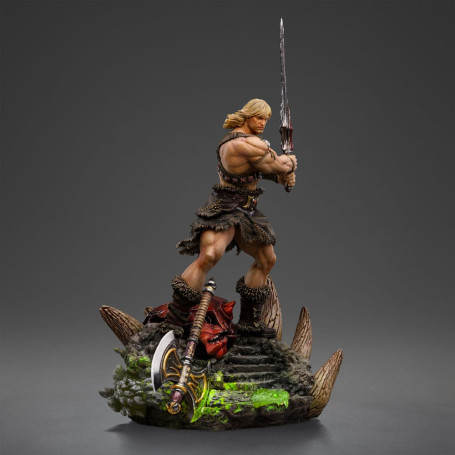 Iron Studios - HE-MAN UNLEASHED Deluxe Art Scale 1/10 - Masters of the Universe - Masters del Universo