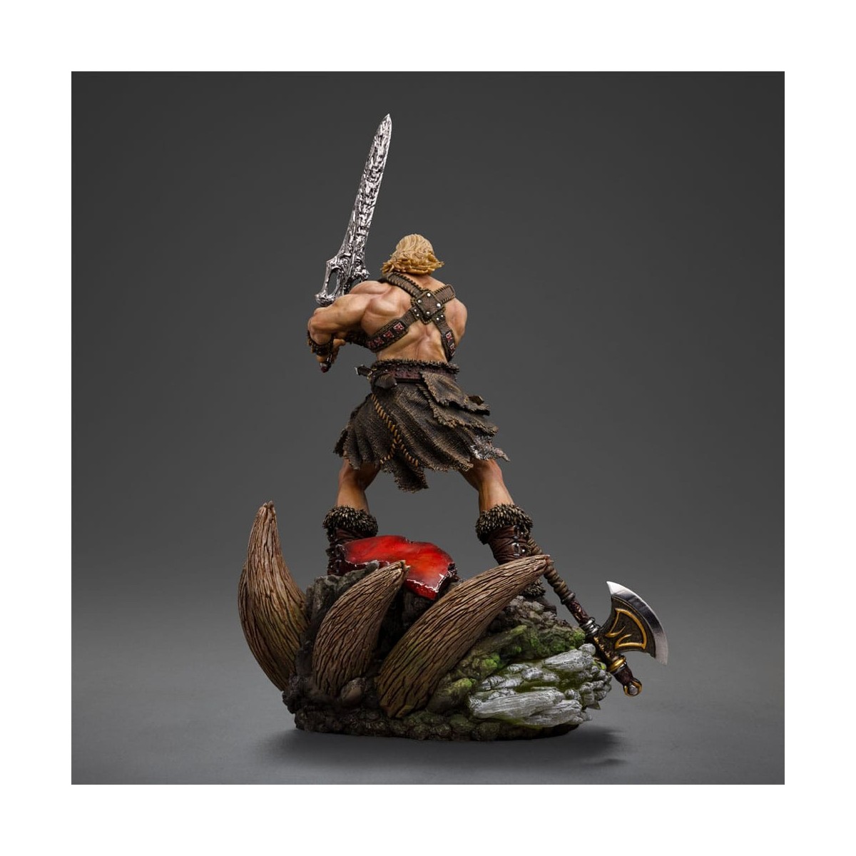 Iron Studios - HE-MAN UNLEASHED Deluxe Art Scale 1/10 - Masters of the Universe - Masters del Universo