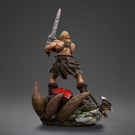 Iron Studios - HE-MAN UNLEASHED Deluxe Art Scale 1/10 - Masters of the Universe - Masters del Universo